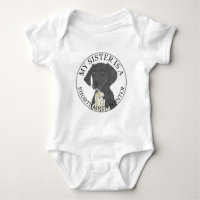 Black & White German Shorthaired Pointer Big Sis