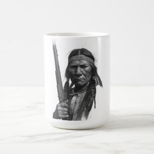 Black & White Geronimo Coffee Mug