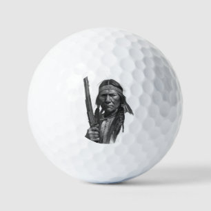 Black & White Geronimo Golf Balls