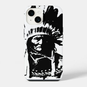 Black & White Geronimo iPhone 14 Case