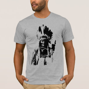 Black & White Geronimo T-Shirt