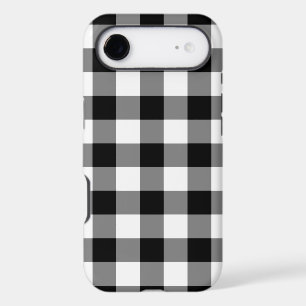 Black White Gingham Pattern