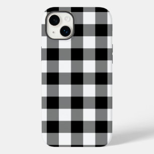 Black & White Gingham Pattern iPhone 8/7 Plus Case