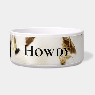 Black White Gold Southwest Cowhide 