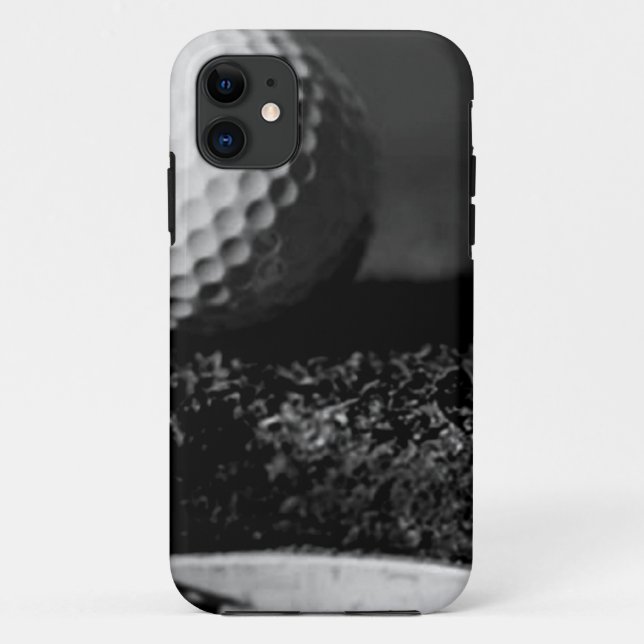 Black & White Golf Ball Custom iphone 5 Case (Back)