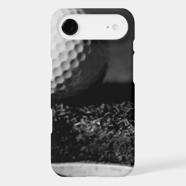Black & White Golf Ball Custom iPhone 6 case (Back)