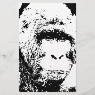 Black & White Gorilla