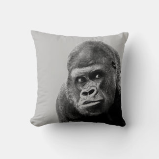 Black White Gorilla Cushion