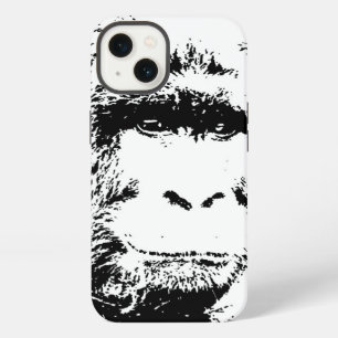 Black & White Gorilla iPhone 13 Case