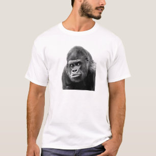 Black White Gorilla T-Shirt