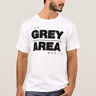Black/ White Grey Area Apparel T-Shirt