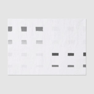Black, White, Grey Art Print 1 Tissue Paper