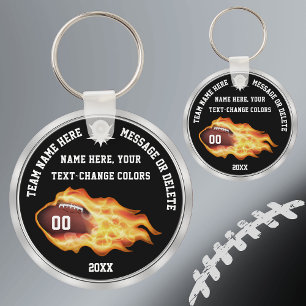 Black, White, Grey, Cheap Football Gifts, Football Key Ring