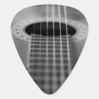 Black & White Guitar Photograph Guitar Pick