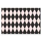 Black White Harlequin Pattern