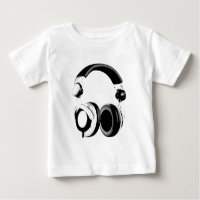 Black & White Headphone Artwork