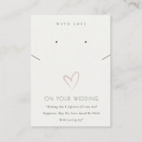 BLACK WHITE HEART WEDDING GIFT NECKLACE EARRING