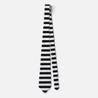 Black & White Horizontal Stripes