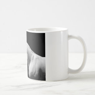 Black & White Horse Coffee Mug