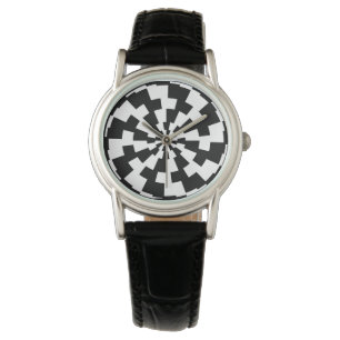 Black & White Illusion Watch