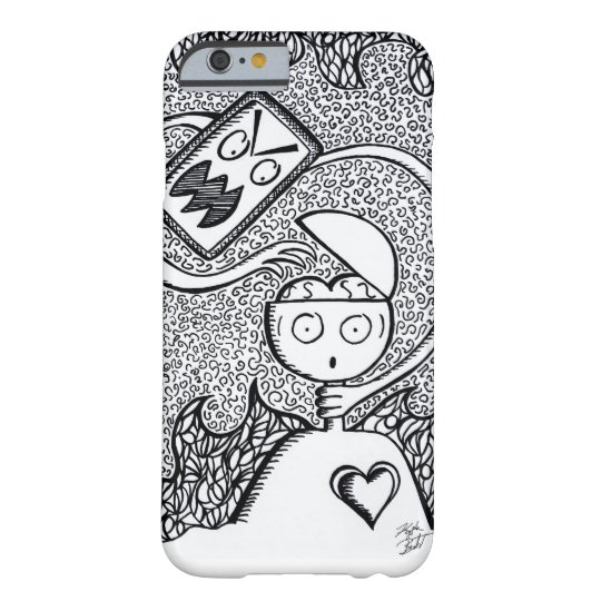 Black White Ink Hand-Drawn Phone Case | Zazzle.co.uk