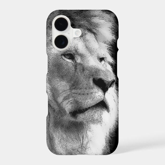 Black White Lion (Back)