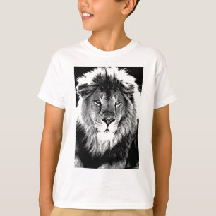 Black & White Lion T-Shirt