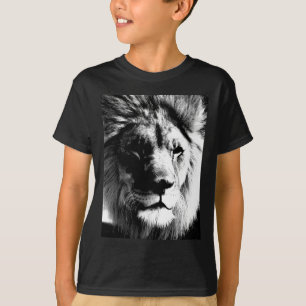 Black & White Lion T-Shirt