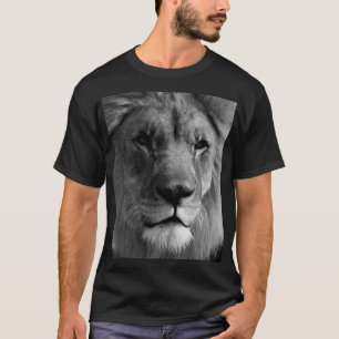 Black & White Lion T-Shirt