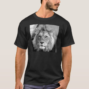 Black White Lion T-Shirt