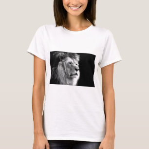 Black White Lion T-Shirt