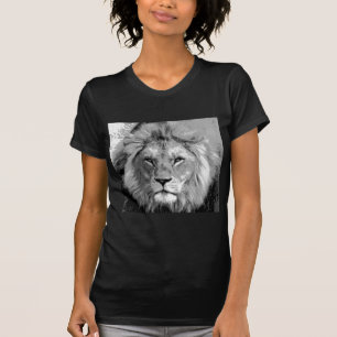 Black White Lion T-Shirt