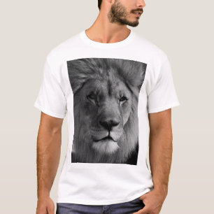 Black & White Lion T-Shirt