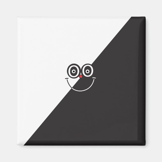 Black & White Magnet (Front)