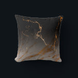Black & White Marble Cushion<br><div class="desc">Black & White Marble</div>