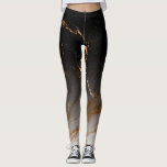 Black & White Marble Leggings<br><div class="desc">Black & White Marble</div>