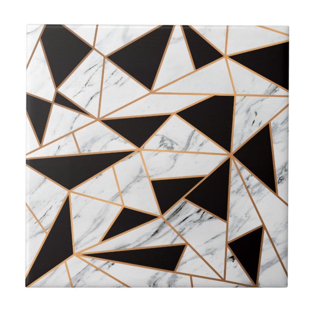 Black & White Marble Tile (Front)