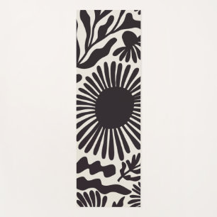 Black & White Matisse Yoga Mat