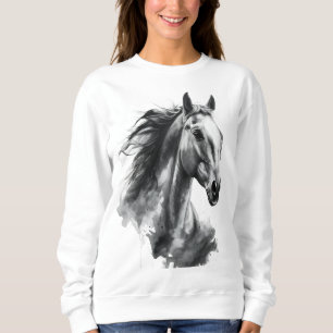 – Black & White Minimal Animal Graphic Tee
