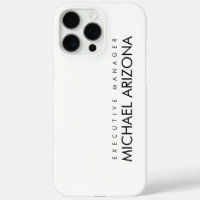 Black & White Minimalist Simple Plain Modern