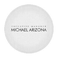Black & White Minimalist Simple Plain Modern
