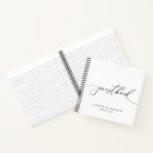 Black & White Minimalist Wedding Guestbook