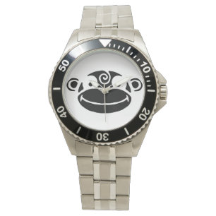 Black & White Monkey Watch