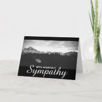 *~* Black & White Mountains Sympathy Love & Light