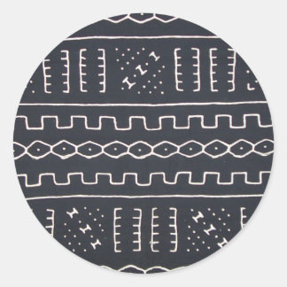 Black & White Mudcloth Sticker