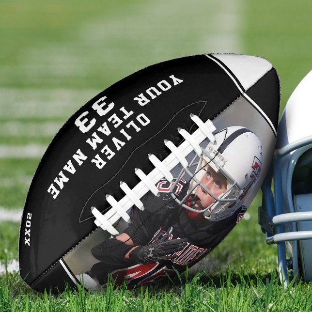 Black White Name Number Team Photo Football American Football (Creator Uploaded)