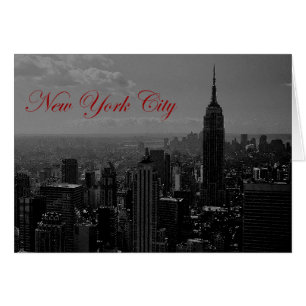 Black White New York City