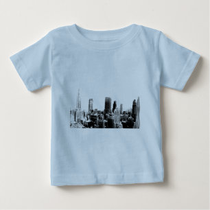 Black & White New York City Baby T-Shirt