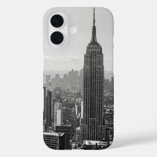 Black & White New York City iPhone 16 Case