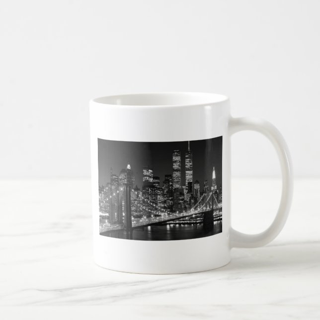 Black & White New York City Coffee Mug (Right)